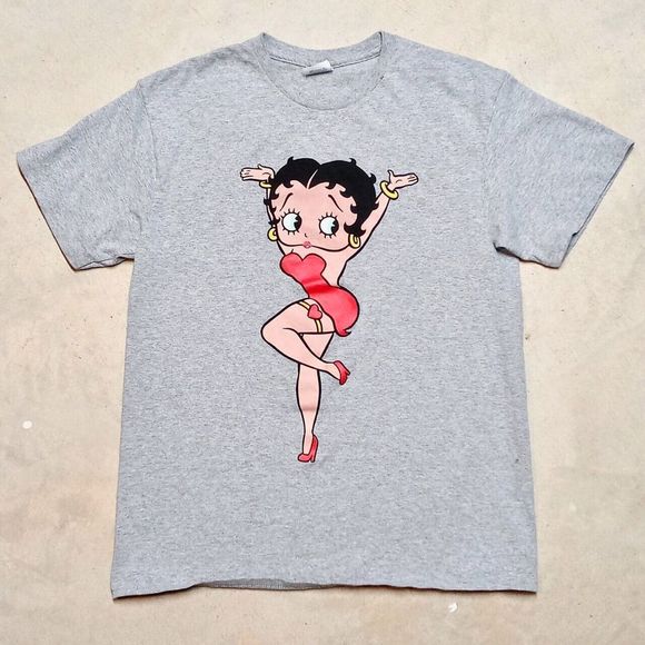 Betty Boop Other - Betty Boop Dancing Short Sleeve Crew Neck Graphic T-Shirt - Size Small/Medium